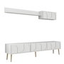 Hanah Home Lyon 2 - Blanco y Dorado